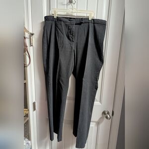 Women's Dark Gray Dress Pants - Classic Tailored Fit